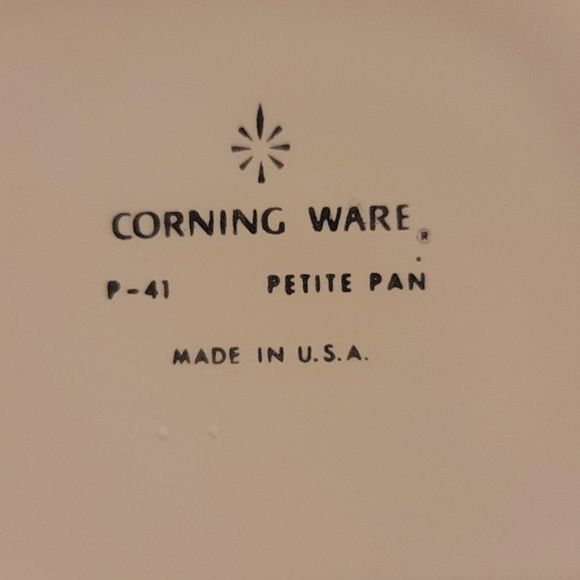 VINTAGE p-41 cornflower corning ware - Picture 4 of 4